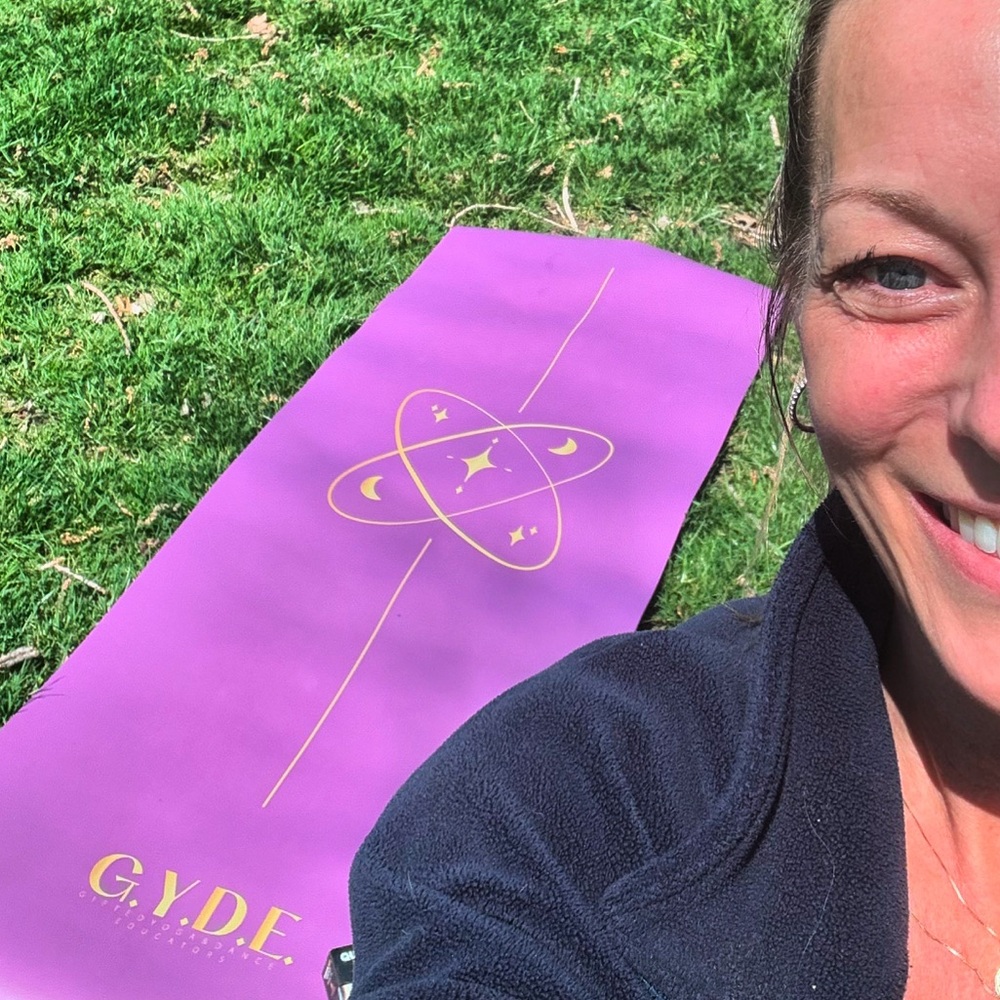 G.Y.D.E. Yoga Mat- sweat wicking, Lululemon quality for an amazing practice!
